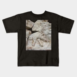 Calydonian Boar Greek Mythological Relief Cut Out Kids T-Shirt